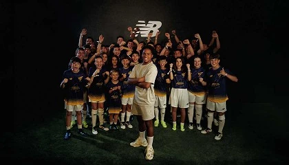 Foto de New Balance celebra la llegada de Endrick