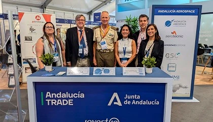 Foto de Andaluca TRADE impulsa la internacionalizacin de la industria aeroespacial andaluza en la feria Farnborough