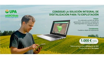 Foto de UPA y aGROlab ofrecen un paquete de digitalizacin para el agricultor