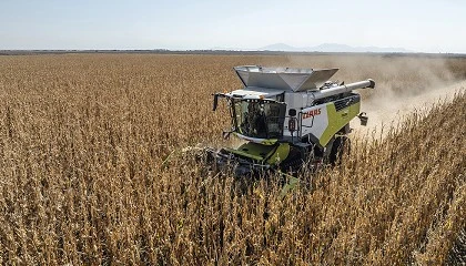 Foto de CLAAS TRION 740: Cosechadora hbrida compacta de 435 CV y un solo rotor ROTO PLUS