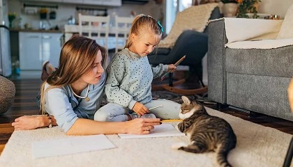 Foto de Los gatos ayudan a los nios a mejorar su empata, clave para la vuelta al cole