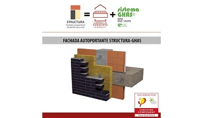 Foto de El Passivhaus Institut certifica el sistema de fachada de ladrillo cara vista Structura-GHAS