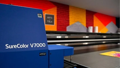 Foto de Arte y Tela: la calidad hecha arte con la Epson SureColor V7000