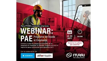 Foto de Grupo Iturri organiza un webinar sobre riesgos laborales psicosociales