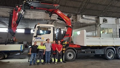 Foto de Gras y Transportes Ibarrondo potencia su flota con la Palfinger PK 92002 SH