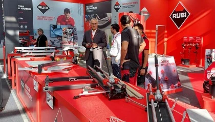 Foto de Rubi presenta sus novedades 2025 en las prximas ferias de Cersaie y Batimat