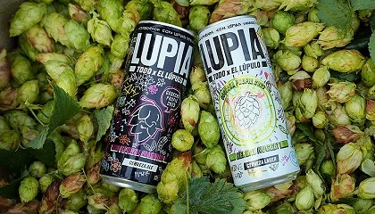 Foto de Lupia, la nueva marca de cerveza de Hijos de Rivera elaborada ntegramente con lpulo gallego