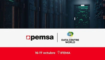 Foto de Pemsa mostrar en Data Centre World sus soluciones de bandejas portacables