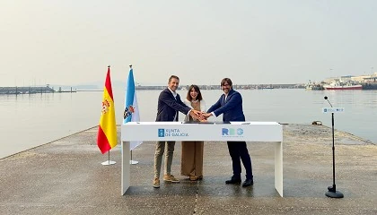 Foto de Alianza para impulsar las energas renovables en polgonos industriales y puertos de Galicia