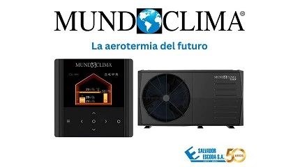 Foto de Nueva aerotermia multitarea monobloc Mundoclima Serie H14, capaz de alcanzar hasta 75C de agua caliente