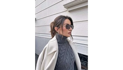 Foto de Copia el look perfectamente despeinado de Alexandra Pereira para el desfile de MaxMara