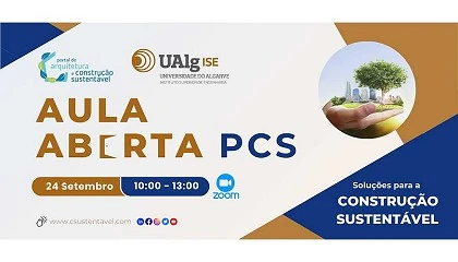 Foto de Aula Aberta PCS no ISE/UALG no dia 24 de setembro