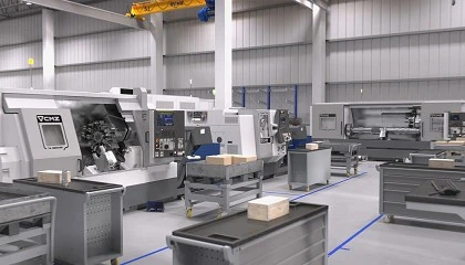 Foto de CMZ, tornos CNC fabricados en Europa y una expansin sin lmites