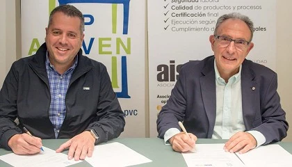 Foto de Aisla y Asoven PVC firman un convenio de colaboracin para potenciar la rehabilitacin energtica