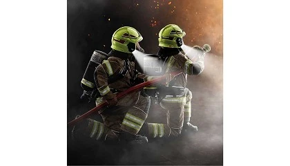 Foto de Elegir una solución de iluminación para cascos de bomberos y rescate