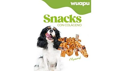 Foto de Wuapu presenta su nueva gama de snacks de pollo con colgeno para perros