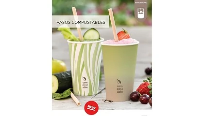 Foto de Garca de Pou presenta sus nuevos vasos 100% compostables