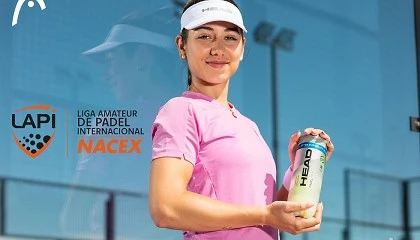 Foto de HEAD PADEL, pelota oficial de la liga LAPI