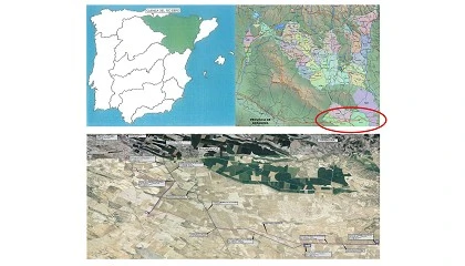 Foto de Tubera de Valdurrios: zona regable del sector VIII de Monegros II (Bujaraloz y Pealba)