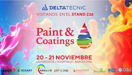 Foto de Delta Tecnic participará en Paint & Coatings