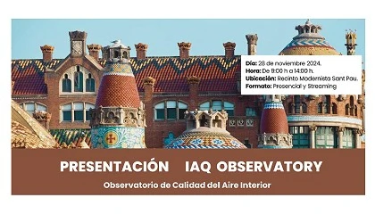 Foto de El 28 de noviembre se celebra la presentacin oficial de la iniciativa IAQ Observatory