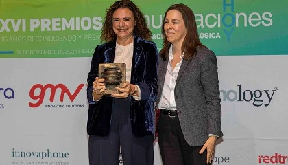 Foto de Elena Liria, merecedora del Premio Especial a la Trayectoria TI