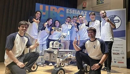 Foto de Utilcell impulsa el xito del Rover espacial Gaia de la UPC en competencia internacional