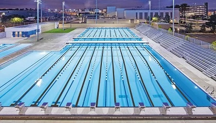 Foto de Renolit Alkorplan presentar en Piscine Global 2024 el rebranding de dos de sus colecciones ms emblemticas