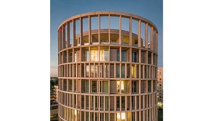 Foto de HOSO, la residencia de estudiantes de OODA, edificio co-living del ao en los Frame Awards 2024