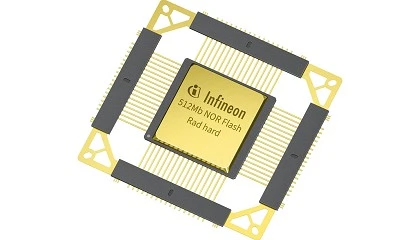 Foto de Infineon presenta la primera memoria NOR Flash de 512 Mbit endurecida frente a radiacin