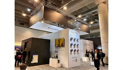 Foto de Meltio presenta en Formnext 2024 el nuevo Meltio Engine Blue, que mejora el rendimiento y la fiabilidad de las piezas metlicas impresas en la fbrica