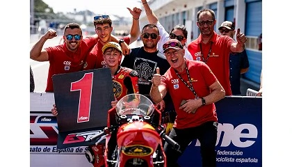 Foto de Tamoil, clave en el xito del Bultaco Racing Team en el Campeonato ESBK