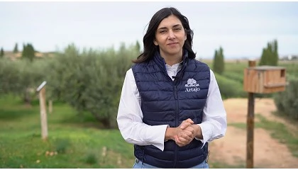 Foto de Entrevista a Andrea Urzaiz, productora de AOVE y agroinfluencer