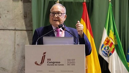 Foto de Entrevista a Julio Tapiador, presidente del Congreso Mundial del Jamn