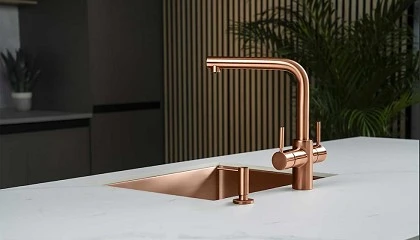 Foto de Insinkerator y Dake presentan por primera vez en Espaa el nuevo acabado Brushed Copper para sus grifos