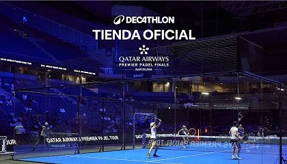 Foto de Decathlon cierra el 2024 como tienda oficial de la Qatar Airways Premier Padel Finals