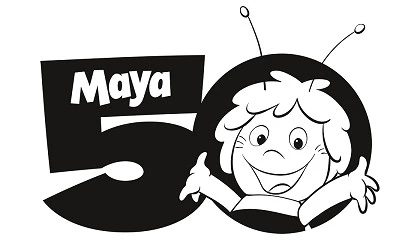 Foto de DeAPlaneta Entertainment presenta el logo del 50 aniversario de La abeja Maya