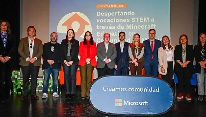 Foto de Microsoft y la Comunidad de Madrid forman a 1.250 estudiantes en competencias digitales con Minecraft Education