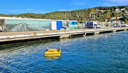 Foto de Puertos de la Generalitat y el CTTI testean con un robot marino la digitalizacin de los datos recogidos del Puerto de lEstartit