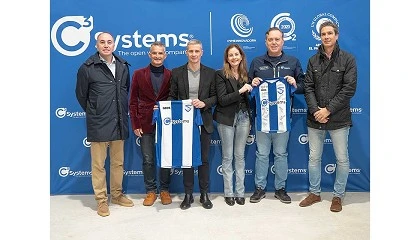 Foto de C3 Systems, principal patrocinador del Atltico Sant Joan Femenino para las temporadas 2024-2025 y 2025-2026