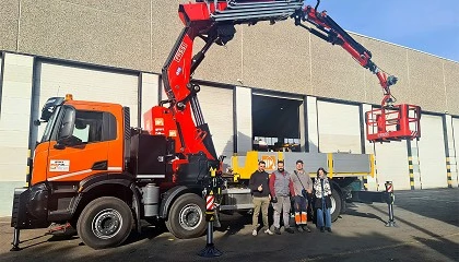 Foto de Gras Pall adquiere a Transgras una gra Fassi F1650RAL