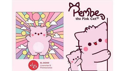 Foto de El Ocho aade Pembe the Pink Cat a su portoflio