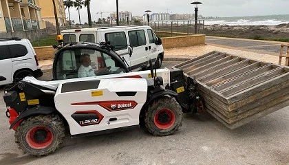 Foto de Manipulador telescpico Bobcat TL25.60: maniobrabilidad y rapidez en la obra