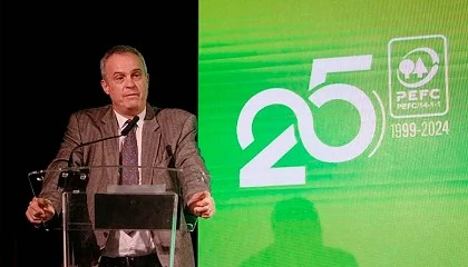 Foto de Eduardo Rojas, reelegido presidente de PEFC Internacional