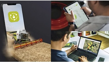 Foto de CLAAS connect, la app que engloba telemetra y gestin agronmica