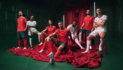 Foto de PUMA presenta la nueva equipacin de la seleccin nacional de Portugal