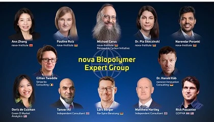 Foto de Nova-Institute presenta a su grupo de expertos en biopolmeros