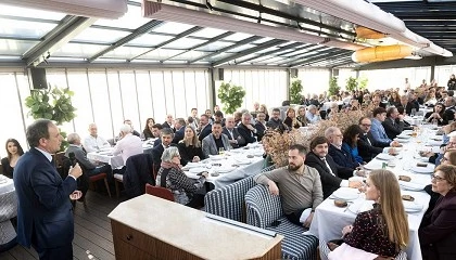 Foto de AELMA reivindica el valor de la limpieza durante el tradicional encuentro de confraternizacin empresarial