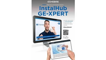 Foto de GE-XPERT Instal Hub, rea de contenido digital de Genebre para profesionales