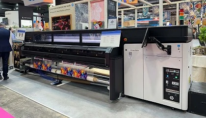 Foto de HP muestra en C!Print Madrid 2025 sus avances en impresin con la nueva serie HP Latex FS